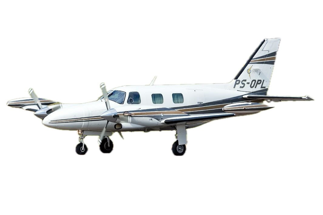 Avião Opalair em voo